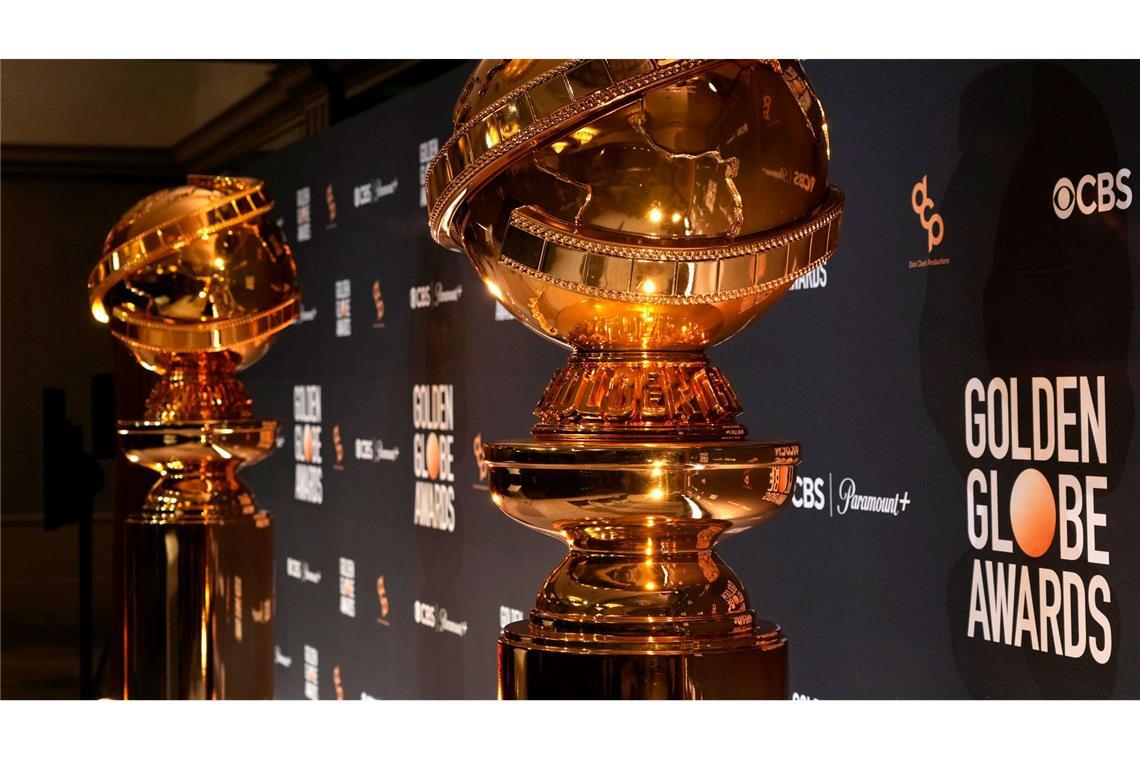 Die Golden-Globe-Trophäen werden im Januar zum 82. Mal verliehen. (Archivbild)