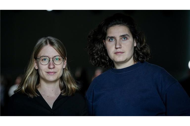 Die Grüne-Jugend-Chefs Svenja Appuhn (links) und Katharina Stolla wollen gemeinsam mit dem restlichen Vorstand aus der Partei austreten. (Archivbild)