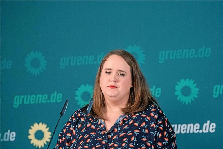 Die Grünen-Vorsitzende Ricarda Lang ist regelmäßig Zielscheibe von Hass und Hetze. Foto: Imago