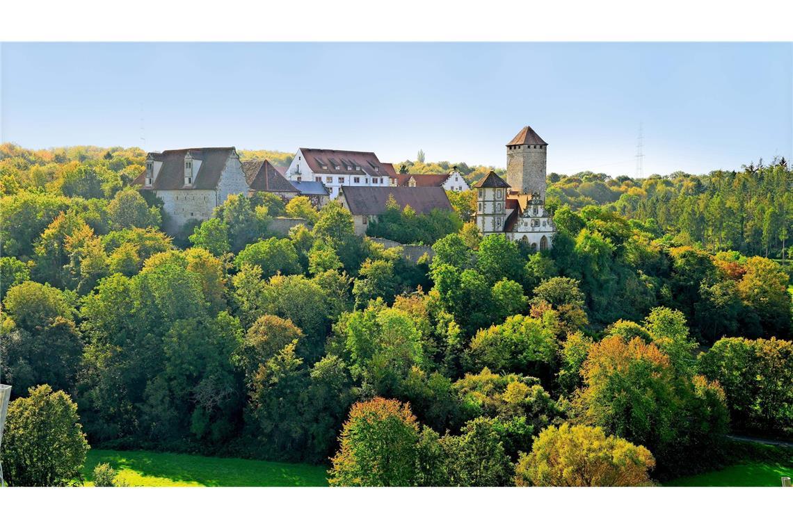 Die gut erhaltene Anlage von Schloss Liebenstein kann besichtigt werden. Foto.