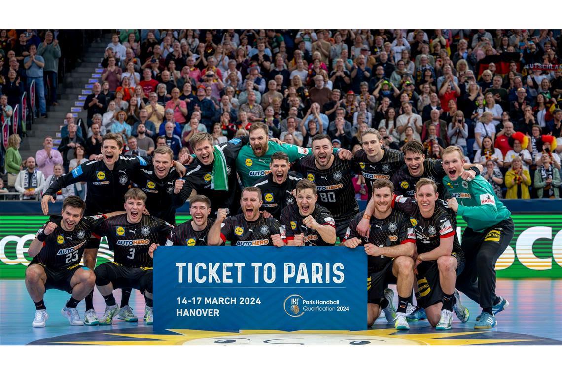 Die Handballer haben sich für das Olympia-Turnier qualifiziert.