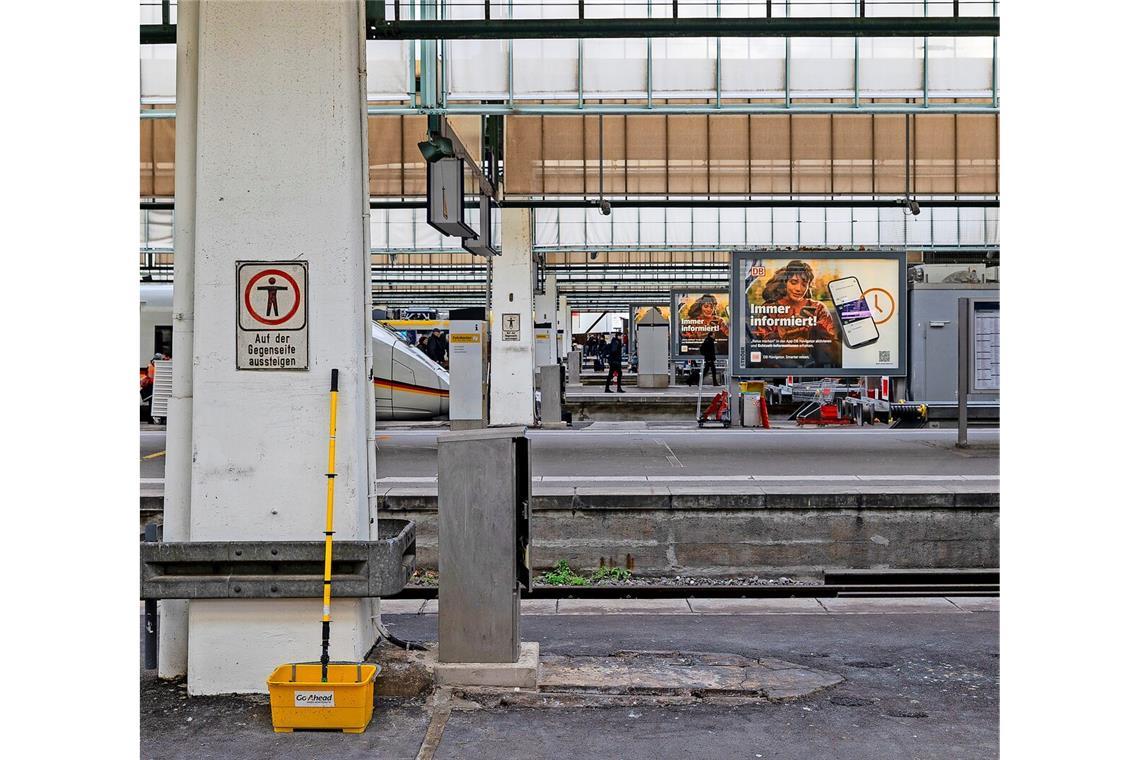 Die in die Jahre gekommene Bahnsteighalle des Hauptbahnhofs könnte zum IBA-Spielort werden.