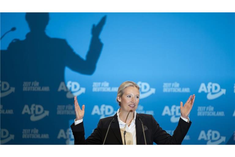 Die in Teilen rechtsextreme AfD stellte Parteichefin Alice Weidel am Wochenende offiziell als Kanzlerkandidatin auf.