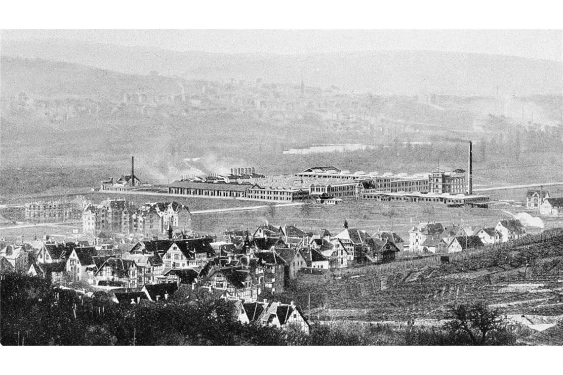 Die Inbetriebnahme des Werks Untertürkheim im Jahr 1904 ist  ein Meilenstein in der Mercedes-Historie.