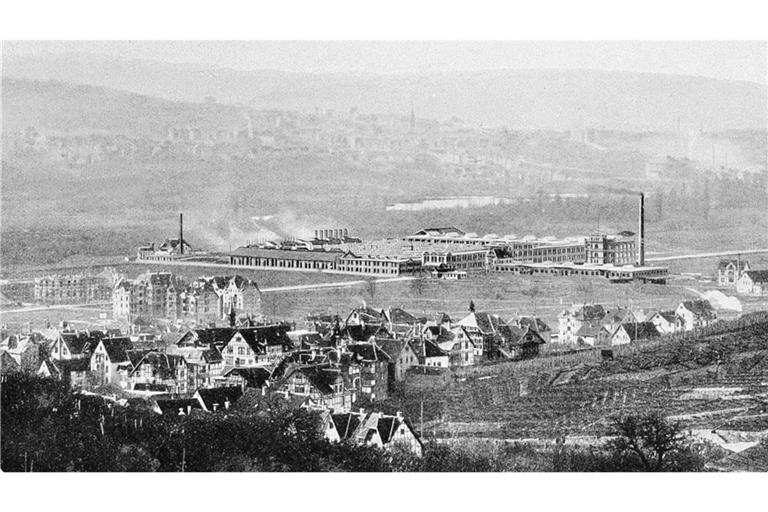 Die Inbetriebnahme des Werks Untertürkheim im Jahr 1904 ist  ein Meilenstein in der Mercedes-Historie.