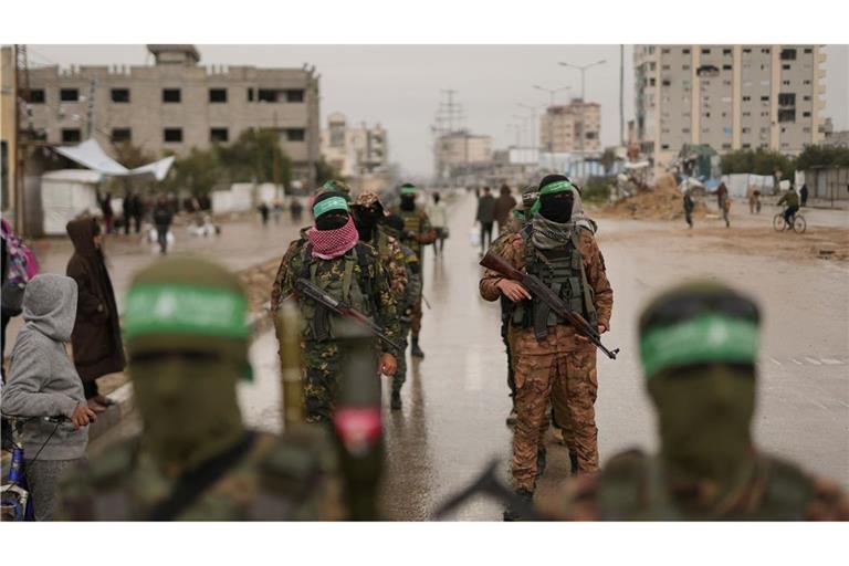 Die Islamistenorganisation Hamas im Gazastreifen will ihre Waffen nicht, wie von Israel gefordert, niederlegen.