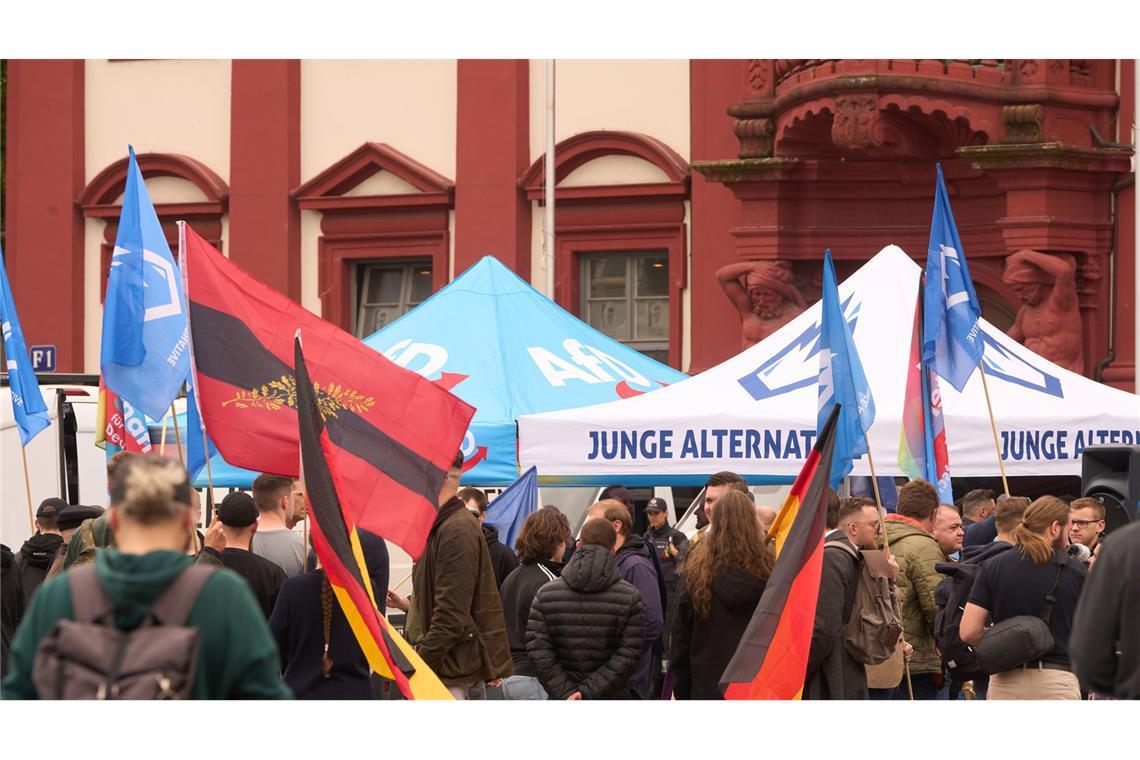 Die „Junge Alternative“ wird vom Verfassungsschutz als „gesichert rechtsextrem“ eingestuft. (Archivfoto)