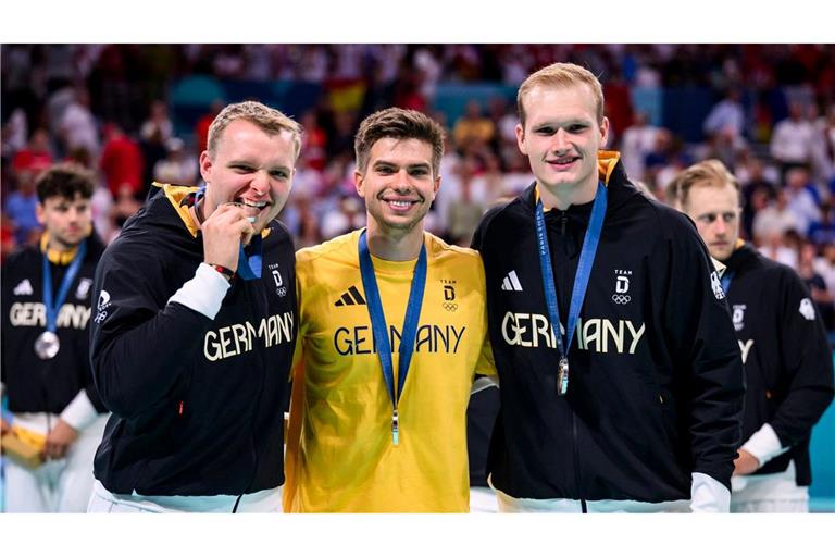 Die jungen DHB-Spieler wollen die nächste Medaille für Deutschland holen.