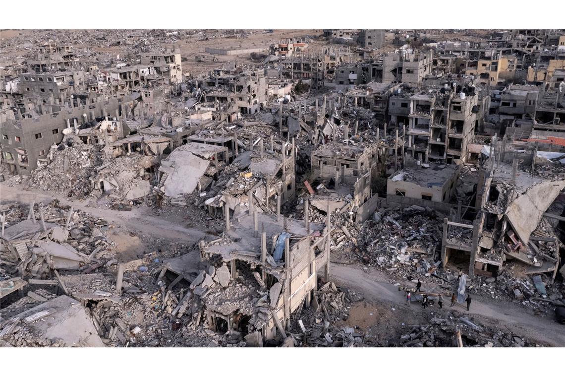Alle Gaza-Geiseln der ersten Phase der Waffenruhe übergeben Die Leichen wurden an einem Grenzübergang zwischen Israel und dem großflächig zerstörten Gazastreifen übergeben. (Archivbild)