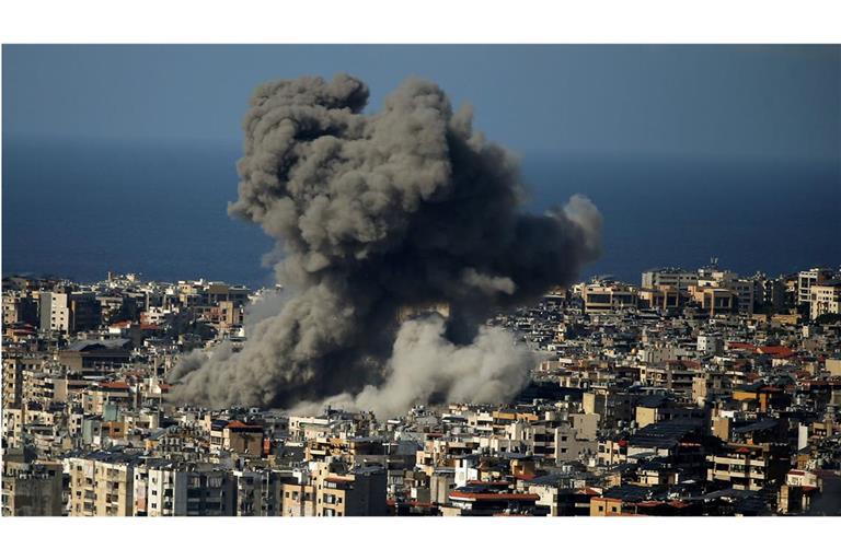 Die libanesische Hauptstadt Beirut wurde erneut von Israel angegriffen. (Symbolfoto)