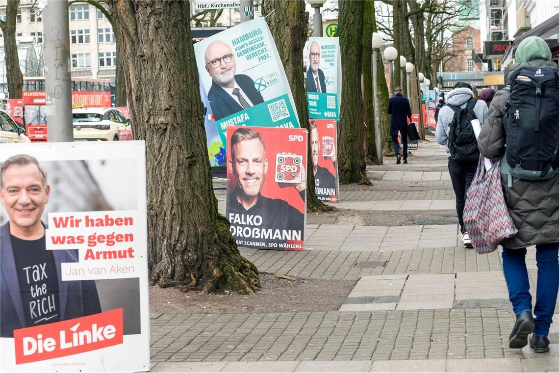 Die Linke legt im Bundestagswahlkampf zu (Symbolbild).