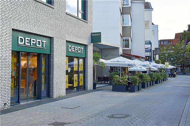 Die mit sinkenden Umsätzen kämpfende Kette für Möbel und Dekoartikel, Depot, hat Insolvenz beantragen müssen. Davon betroffen ist auch die Depot-Filiale in der Backnanger Grabenstraße.Foto: Tobias Sellmaier