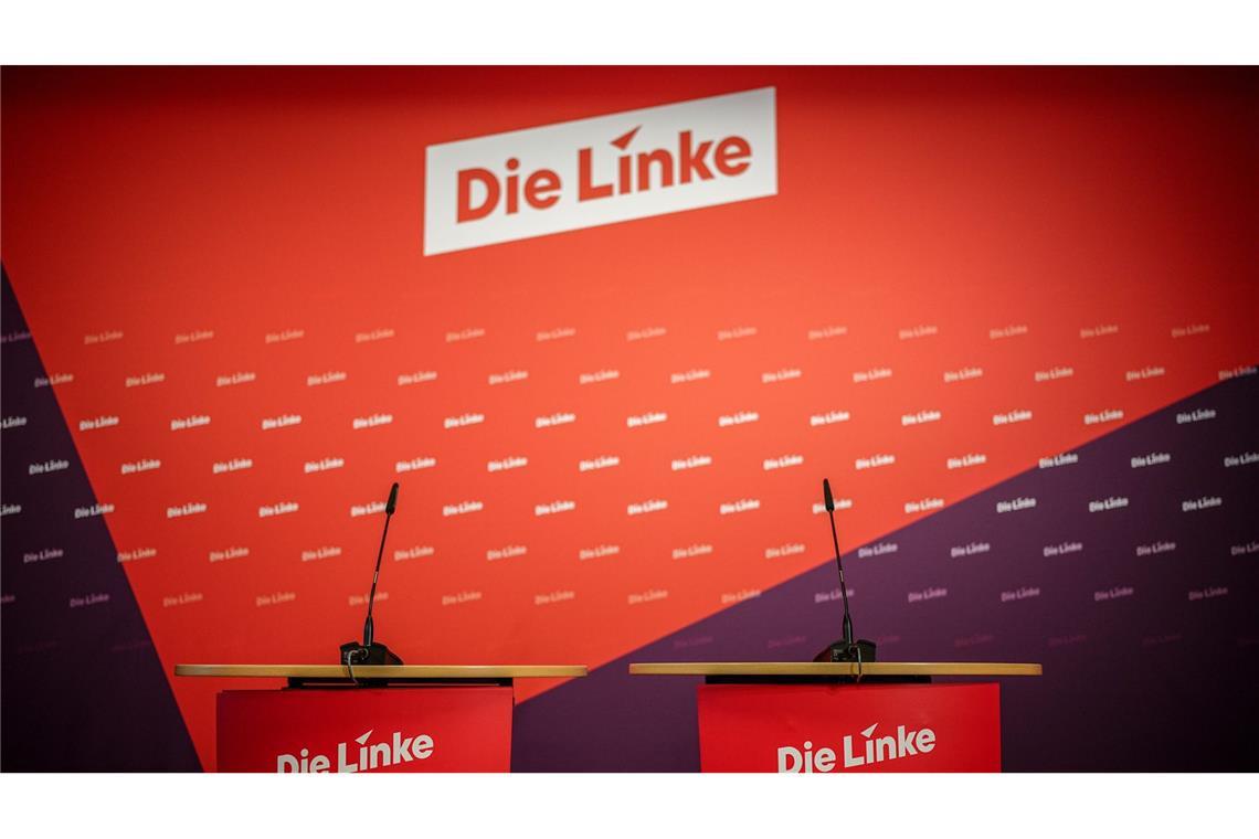 Die Partei „Die Linke“ braucht bald neue Vorsitzende.