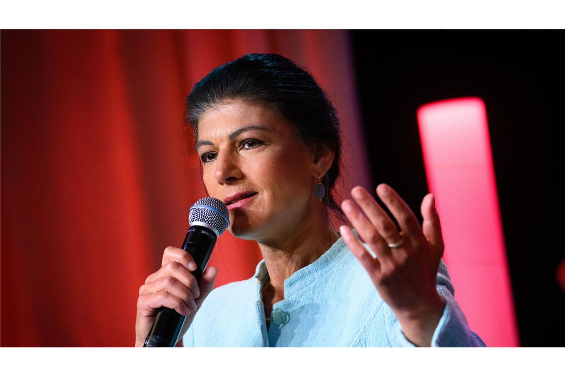 Die Partei um Sahra Wagenknecht will im November einen BSW-Landesverband gründen. (Archivfoto)