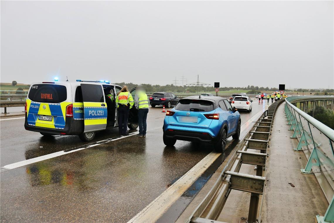 Die Polizei ist vor Ort. Foto: 7aktuell.de | Kevin Lermer