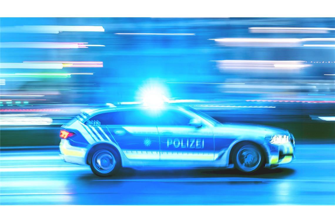 Die Polizei rückte in Pforzheim wegen einer aufgebrachten Menschenmenge vor der Kfz-Zulassungsstelle aus (Symbolfoto).