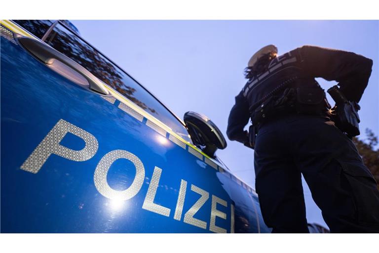 Die Polizeibeamten nahmen den Mann, der sich heftig wehrte, fest. (Symbolbild)