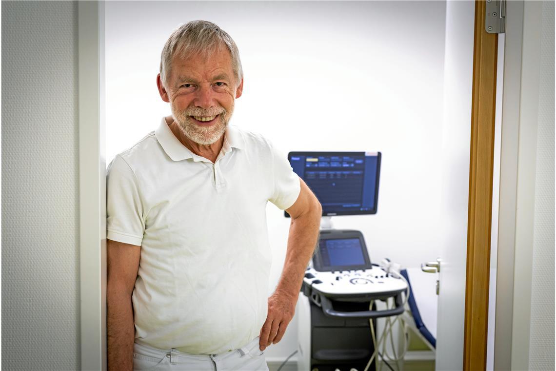 Hausarzt Günther Ulfert geht in den Ruhestand Die Praxis als Lebensmittelpunkt: Fast vier Jahrzehnte lang hat sich Günther Ulfert für seine Patienten eingesetzt und das Privatleben dafür oft hinten angestellt. Foto: Alexander Becher