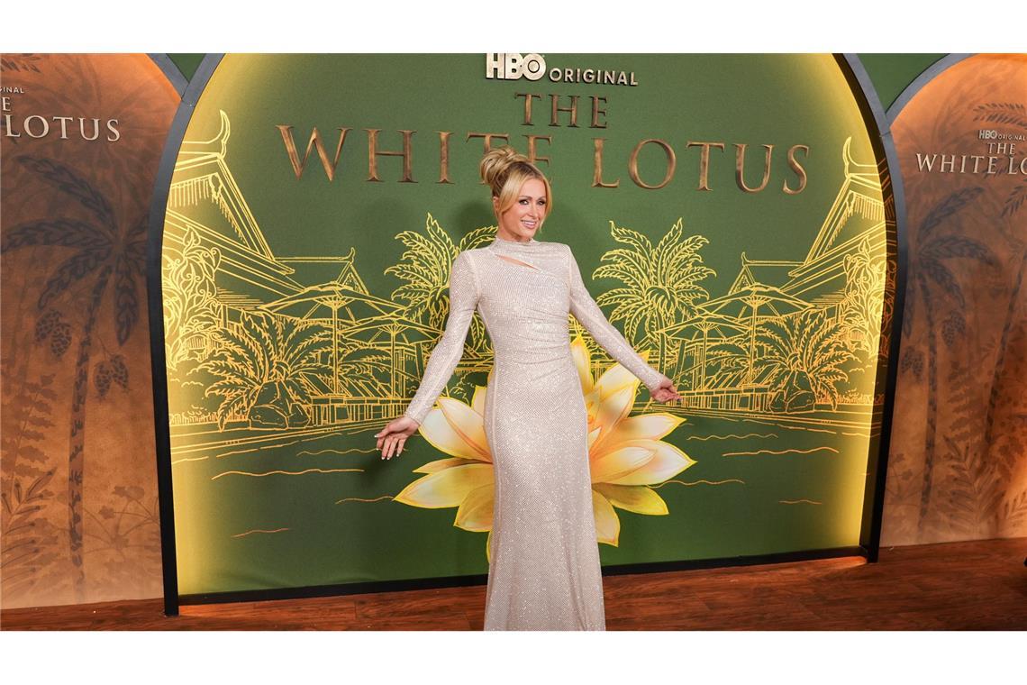 Die Premiere der dritten Staffel von "The White Lotus" lockte viele Fans an, darunter Paris Hilton. (Archivbild)