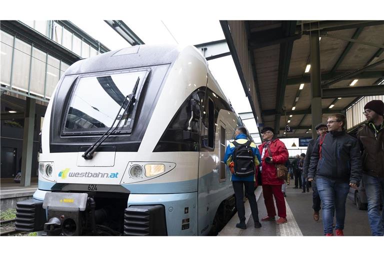 Die private österreichische  Westbahn fährt  auch von Stuttgart nach Wien