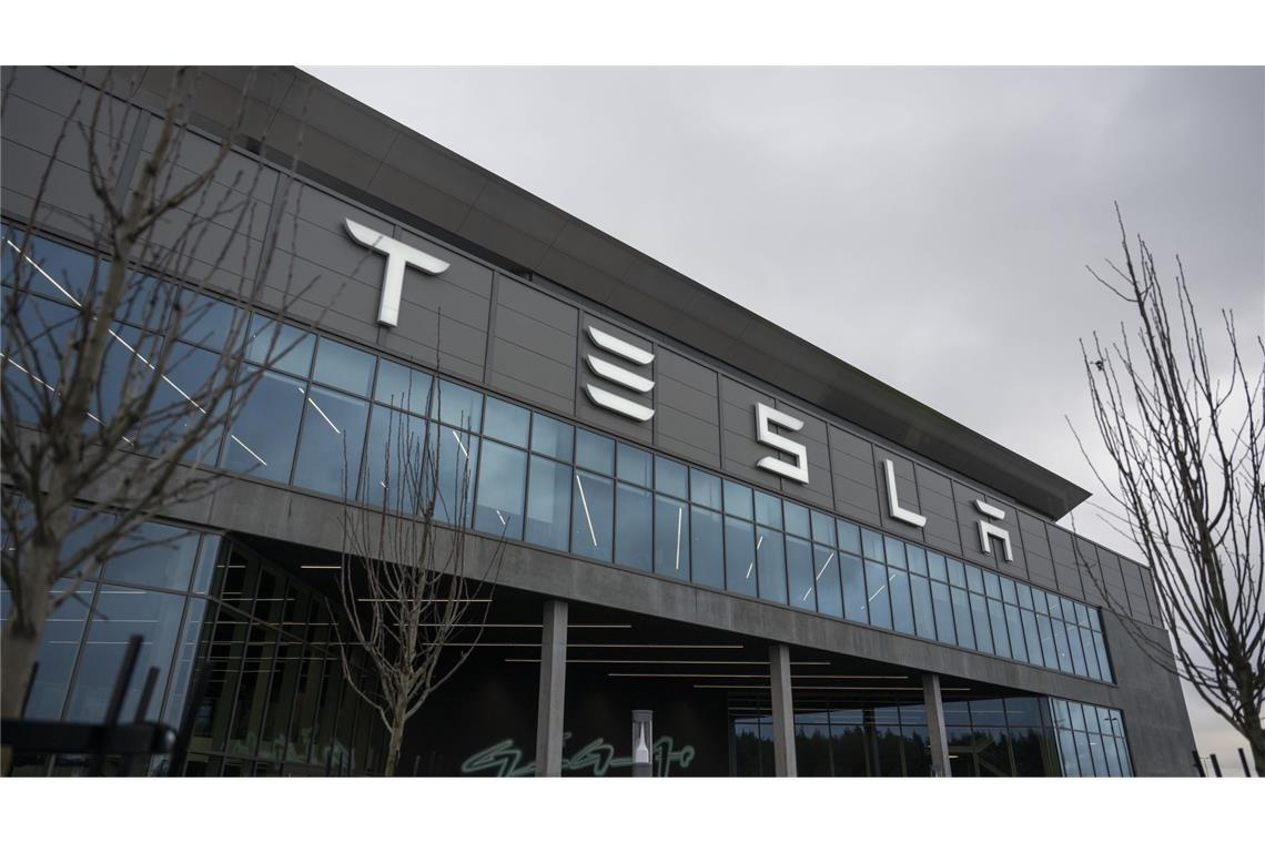 Die Produktion bei Tesla in Grünheide steht still.