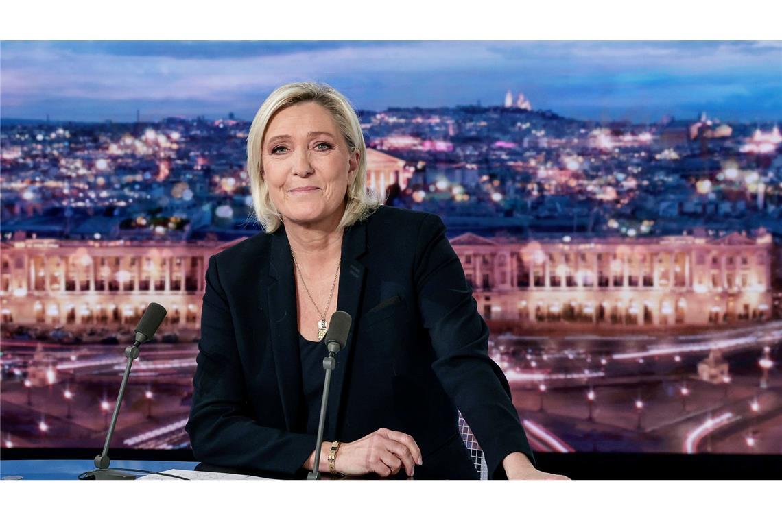 Die Rechtsnationale Marine Le Pen will bei der nächsten Präsidentschaftswahl erneut kandidieren.