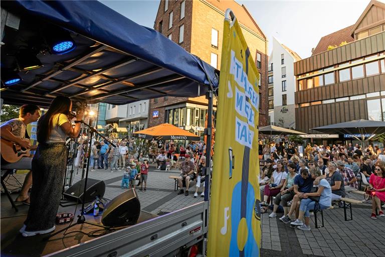 Die Straßenmusiktage sollen auch diesen Sommer in der Backnanger Innenstadt stattfinden. Allerdings will das Kulturamt weitere Sponsoren suchen, um den städtischen Zuschuss reduzieren zu können. Archivfoto: Alexander Becher