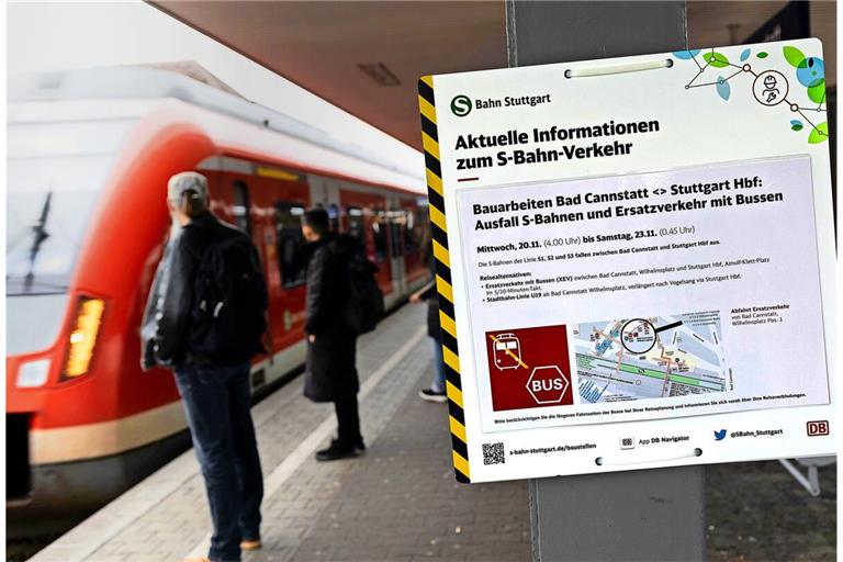 Die Strecken und die Zeiträume ändern sich, für Pendler bleiben aber die Einschränkungen beim S-Bahn-Verkehr durch die Sperrungen.