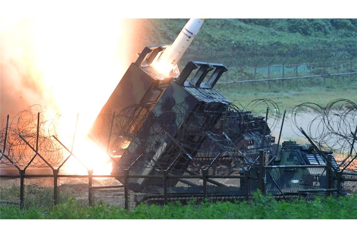 Die Ukraine darf ATACMS-Raketen gegen Ziele in Russland einsetzen. (Archivbild)