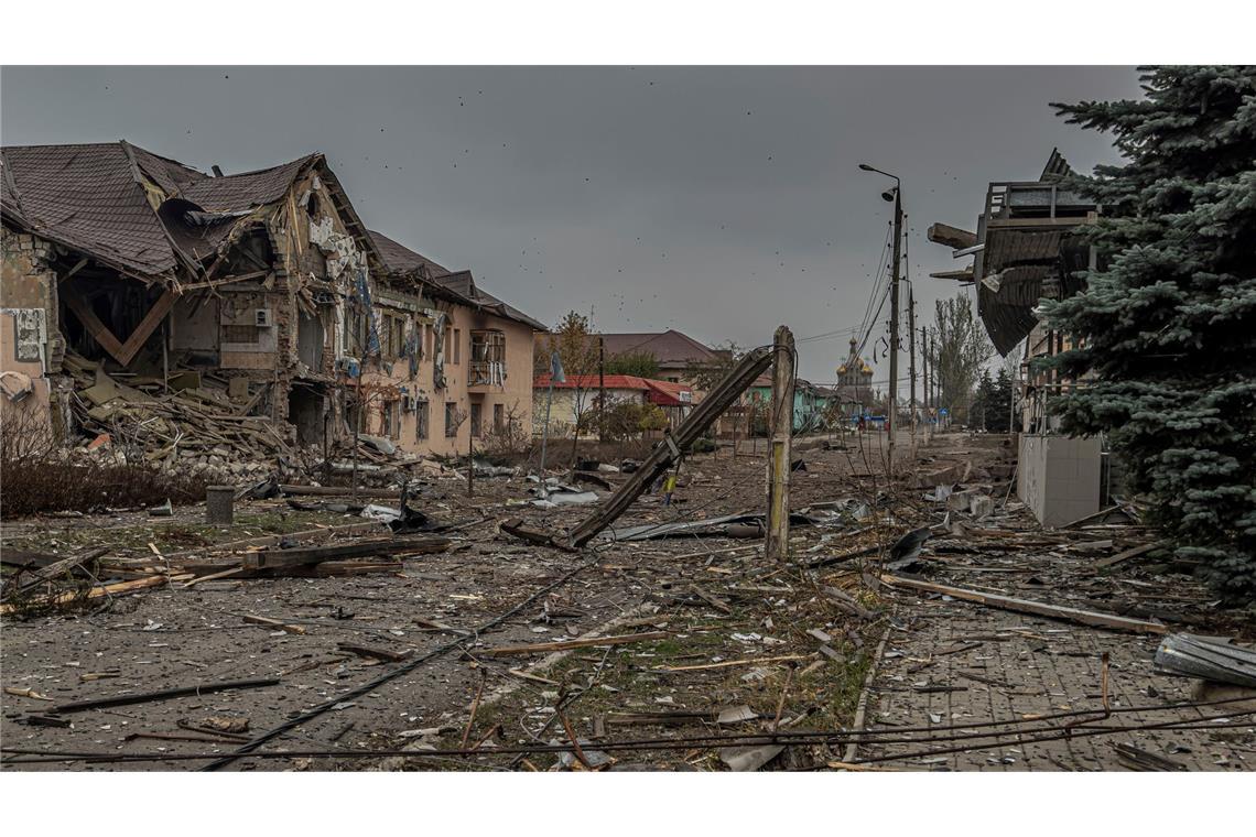 Die Ukrainer weichen bei Kurachowe schrittweise zurück. (Archivbild)