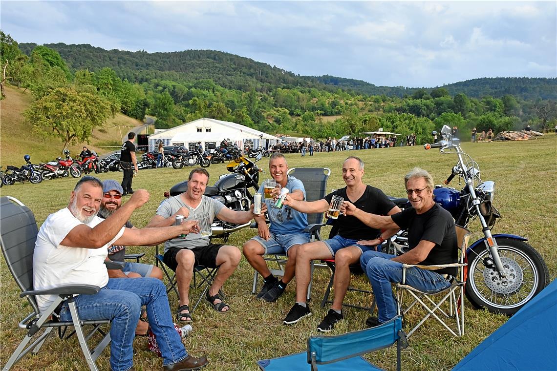 So viele Besucher wie noch nie beim Motorradtreffen der Biking Nomads