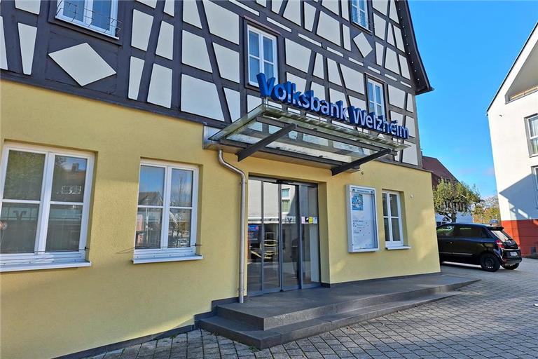 Die Volksbank in Allmersbach schließt zum Jahresende ihre Pforten. Foto: privat