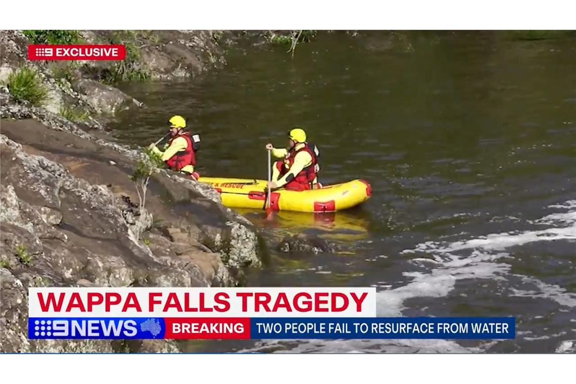 Die Wappa Falls in Queensland gelten als gefährlich - es gab dort schon einige Todesfälle.