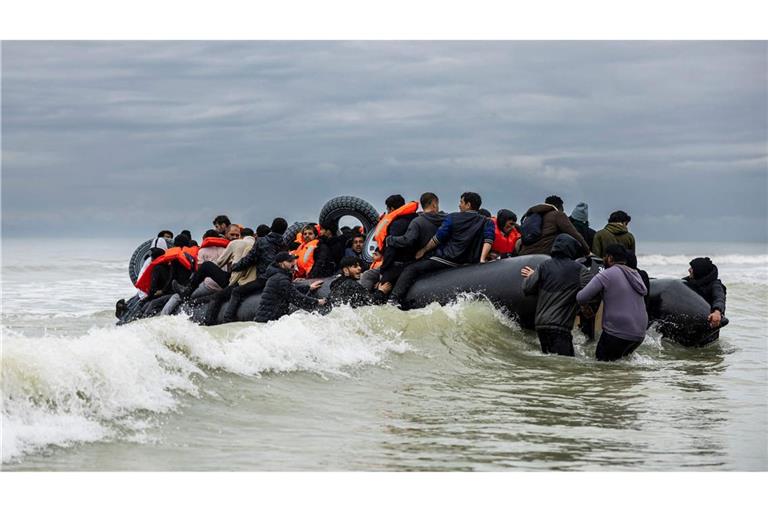 Die Zahl der Bootsmigranten ist im vergangenen Jahr wieder gestiegen. (Archivbild)