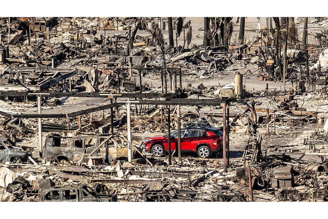 "Extremes Feuerwetter" bedroht Los Angeles schon wieder