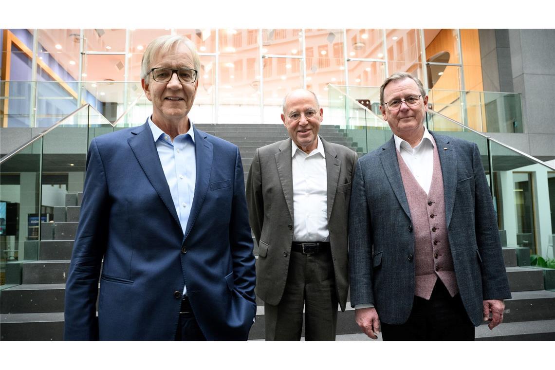 Dietmar Bartsch, Gregor Gysi und Bodo Ramelow bewerben sich um Direktmandate im Bundestag.