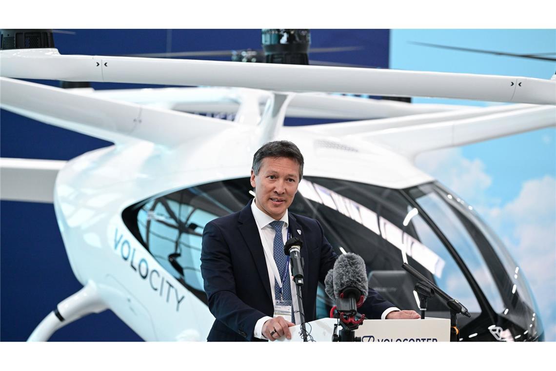 Dirk Hoke, Chef des badischen Flugtaxi-Herstellers Volocopter