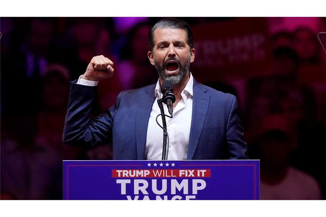 Don Jr. zeigt von Trumps Söhnen am meisten politische Ambition. (Archivbild)