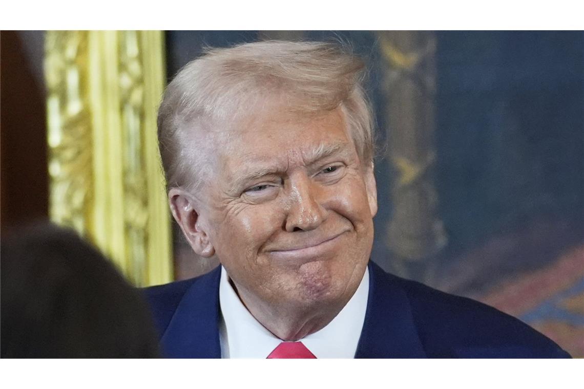 Trump: „Ich regiere das Land und die Welt“ Donald Trump gab dem Magazin „The Atlantic“ ein überraschendes Interview. (Archivbild)
