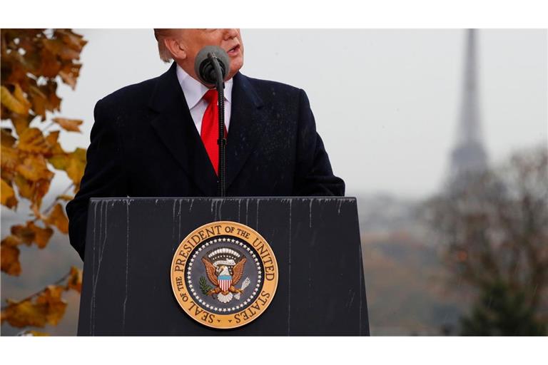 Donald Trump ist einer der hochkarätigen Gäste bei der Wiedereröffnung der Kathedrale Notre-Dame in Paris. (Archivbild)