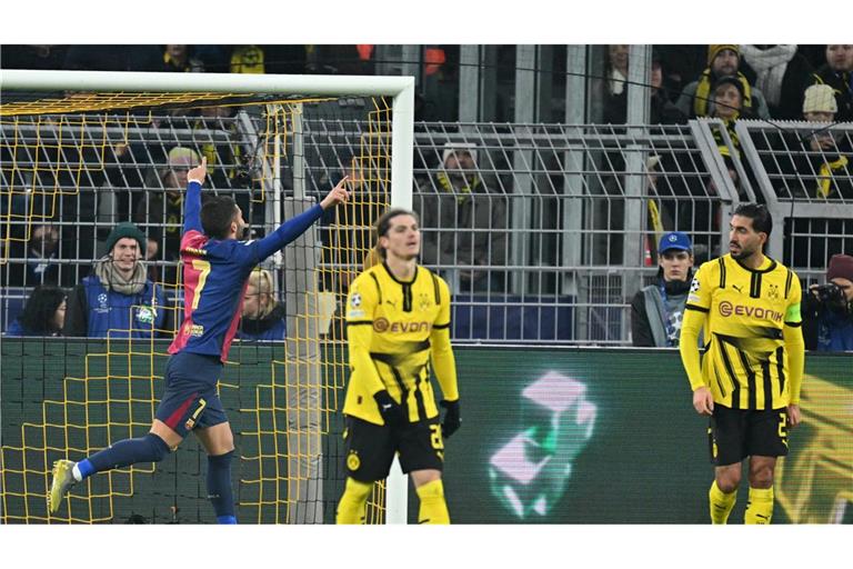 Dortmund musste sich Barcelona mit 2:3 geschlagen geben.