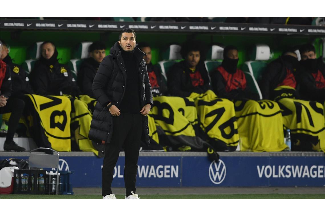 Dortmunds Trainer Nuri Sahin.