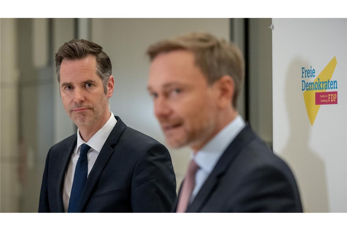 Dürr und Lindner wollen erneut mit Wirtschaftsvertretern sprechen. (Archivbild)