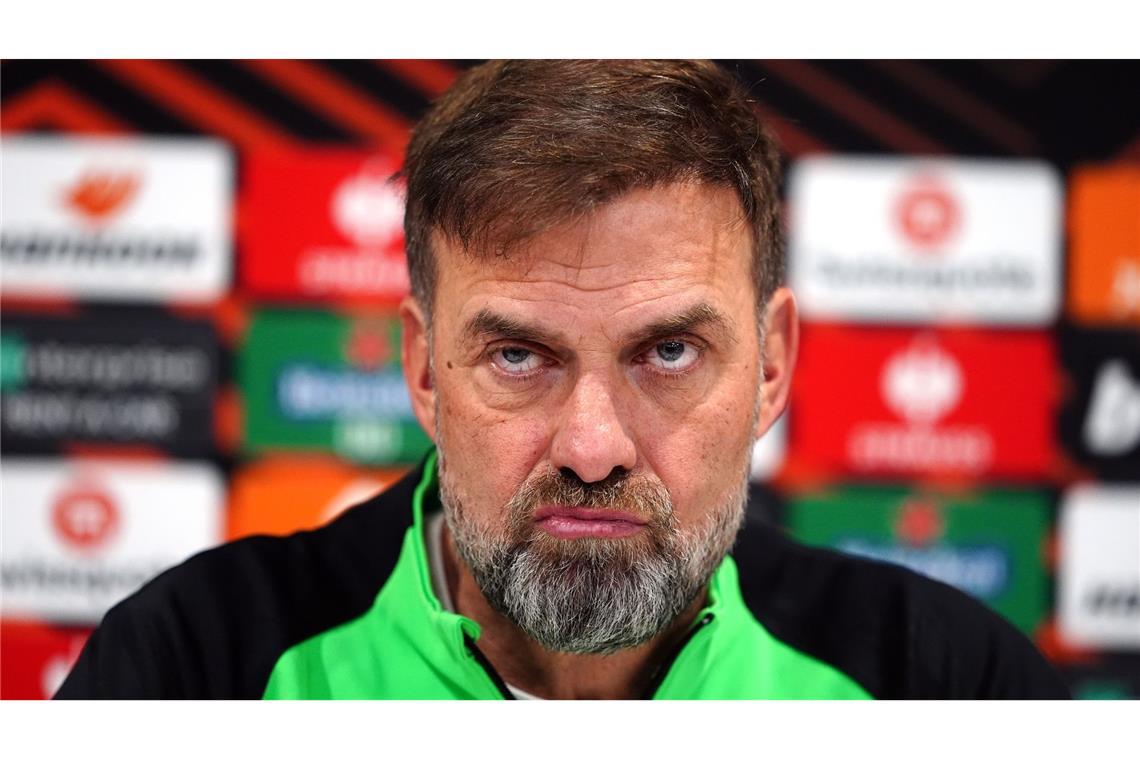 Durch die Niederlage gegen Atalanta Bergamo drohen Liverpool und Trainer Jürgen Klopp nun das Aus in der Europa League.