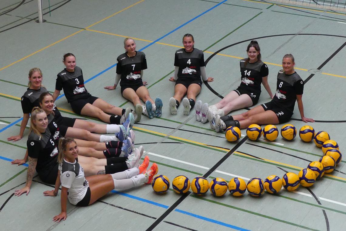 Ein Bild aus dem August, doch die TSG-Volleyballerinnen werden diese Saison nicht ans Netz gehen. Foto: privat