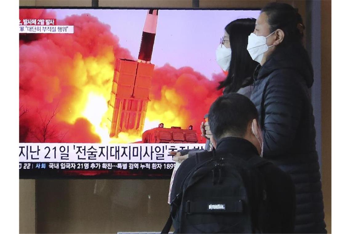 Südkorea: Nordkorea testet wieder Raketen