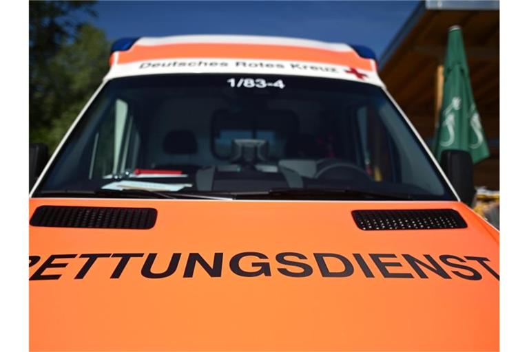 Ein Rettungswagen mit der Aufschrift "Rettungsdienst". Foto: Patrick Seeger/dpa/Archivbild