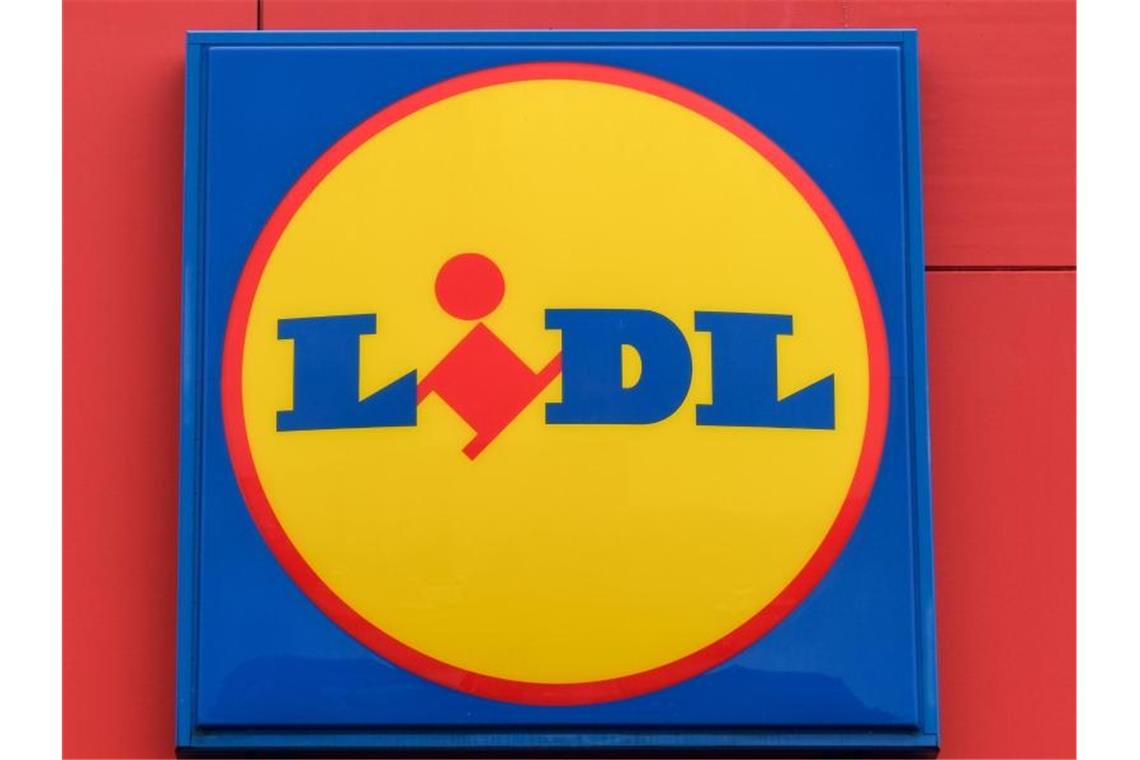 Ein Schild des Discounters Lidl. Foto: Jens Kalaene/dpa-Zentralbild/dpa/Symbolbild