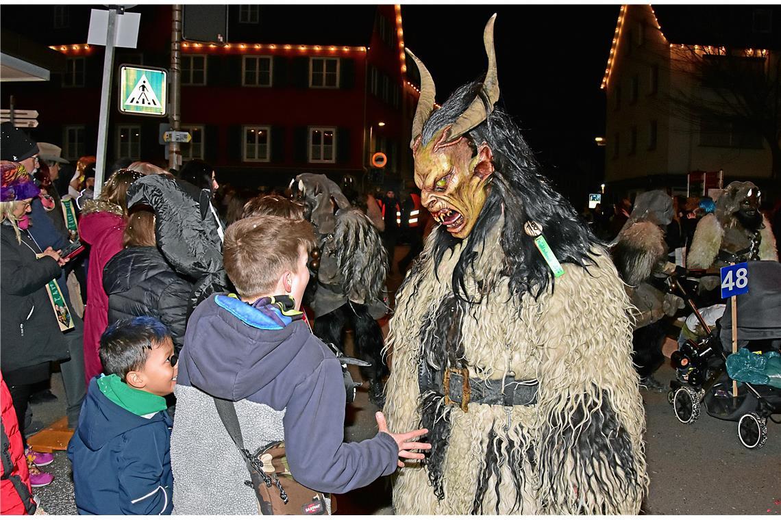 Ein Weinberg Dämon aus Untertürkheim kann einem in der Nacht ganz schön Angst ma...