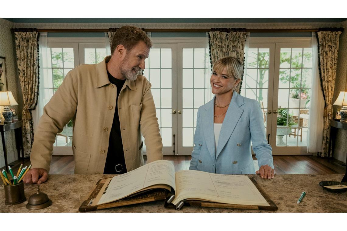 Eine doppelte Buchung mit Folgen: Jim (Will Ferrell) und Margot (Reese Witherspoon) müssen in "Ihr seid herzlich eingeladen" feststellen, dass sie dasselbe Hotel für eine Hochzeitsfeier gebucht haben.